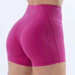 Alphalete Arcade Pink Pulse Surge Shorts XS